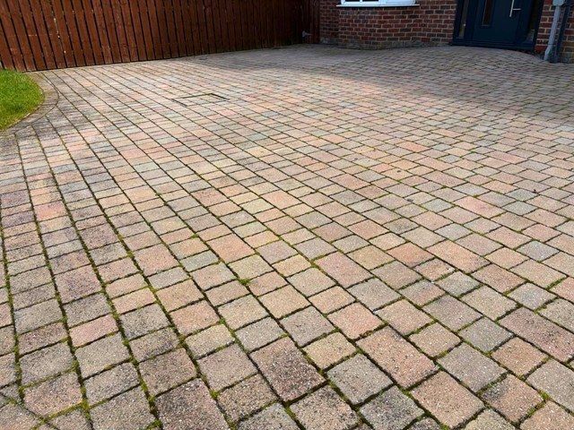 Patio Before Cleaning