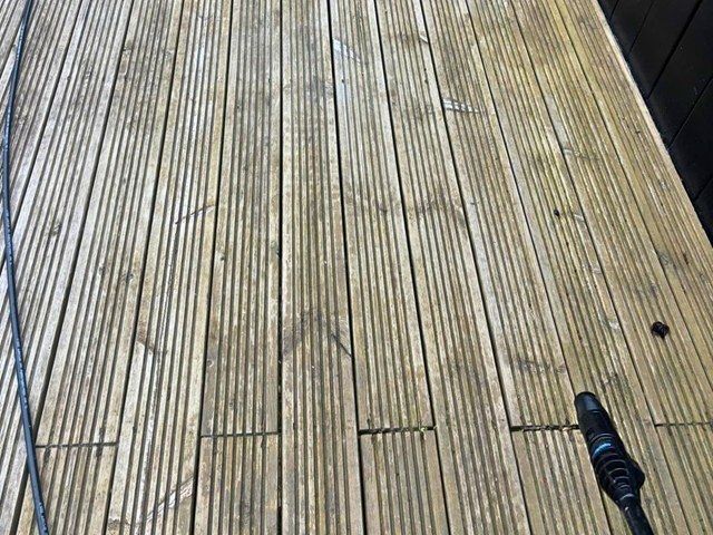 Patio Before Cleaning